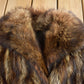 Vintage 1970s Full Length Racoon Fur Coat from propervintagecanada