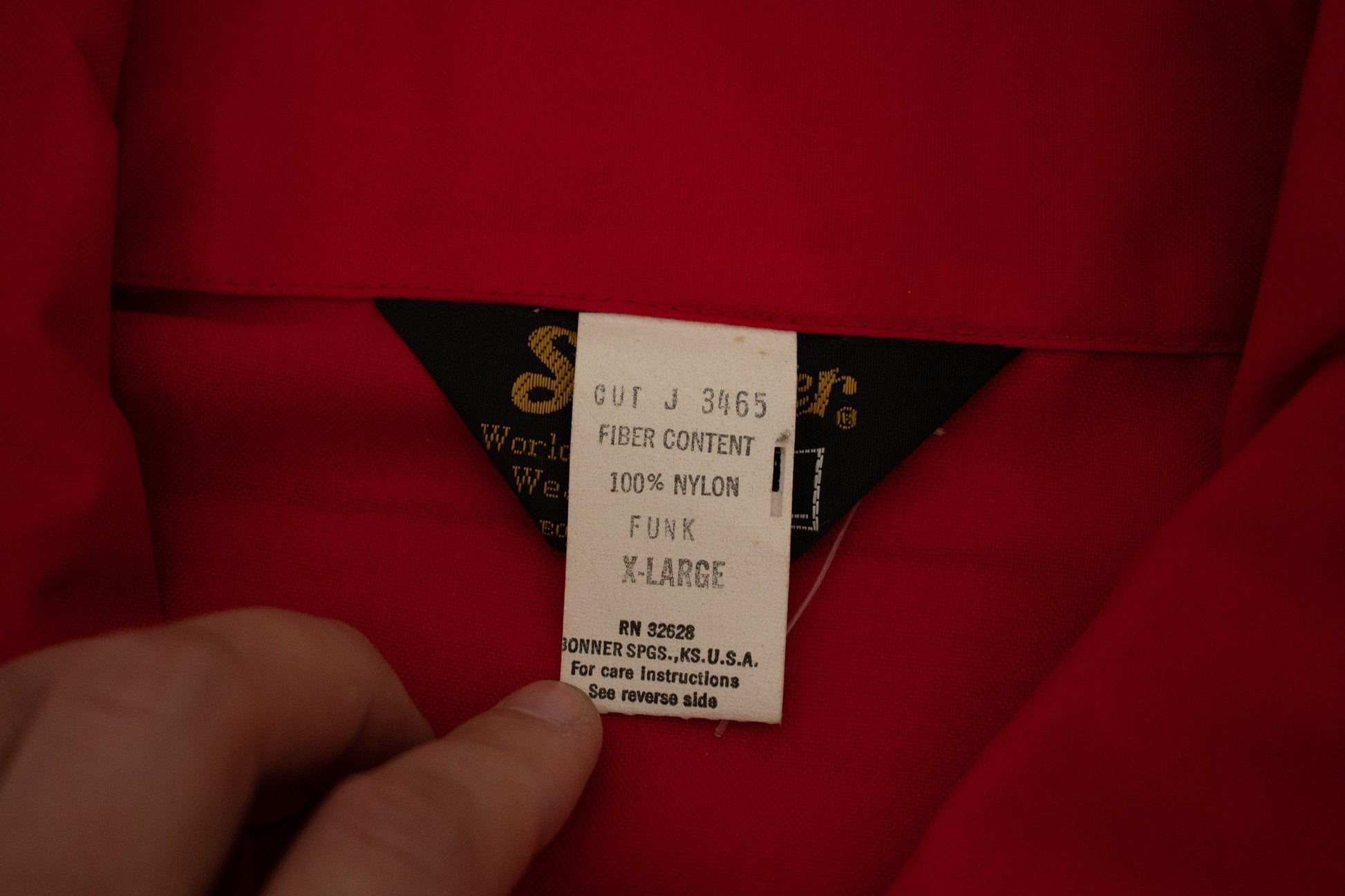 Vintage 1970s Funks Hybrid Car Jacket Men's XL from propervintagecanada