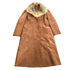 Vintage 1970s Fur Collar Suede Leather Jacket from propervintagecanada