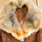 Vintage 1970s Fur Collar Suede Leather Jacket Men's Small from propervintagecanada