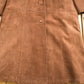 Vintage 1970s Fur Collar Suede Leather Jacket Men's Small from propervintagecanada