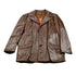 Vintage 1970s Genuine Leather Lined Overcoat Men&