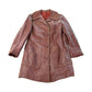 Vintage 1970s Genuine Leather Trench Coat Women's Medium from propervintagecanada