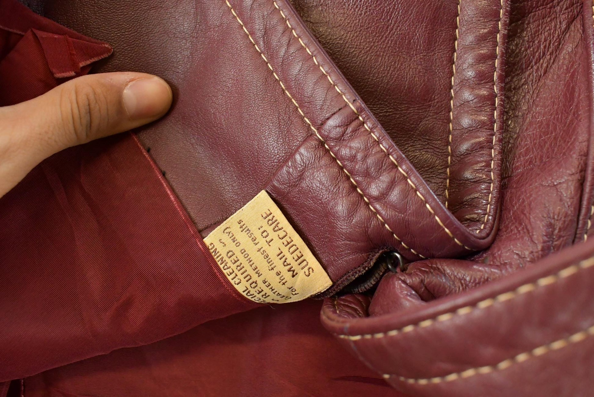 Vintage 1970s Genuine Leather Trench Coat Women's Medium from propervintagecanada
