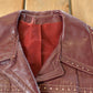 Vintage 1970s Genuine Leather Trench Coat Women's Medium from propervintagecanada