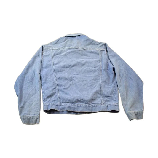 Vintage 1970s Genuine Roebucks Button Up Jean Jacket from propervintagecanada
