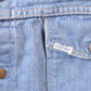 Vintage 1970s Genuine Roebucks Button Up Jean Jacket from propervintagecanada