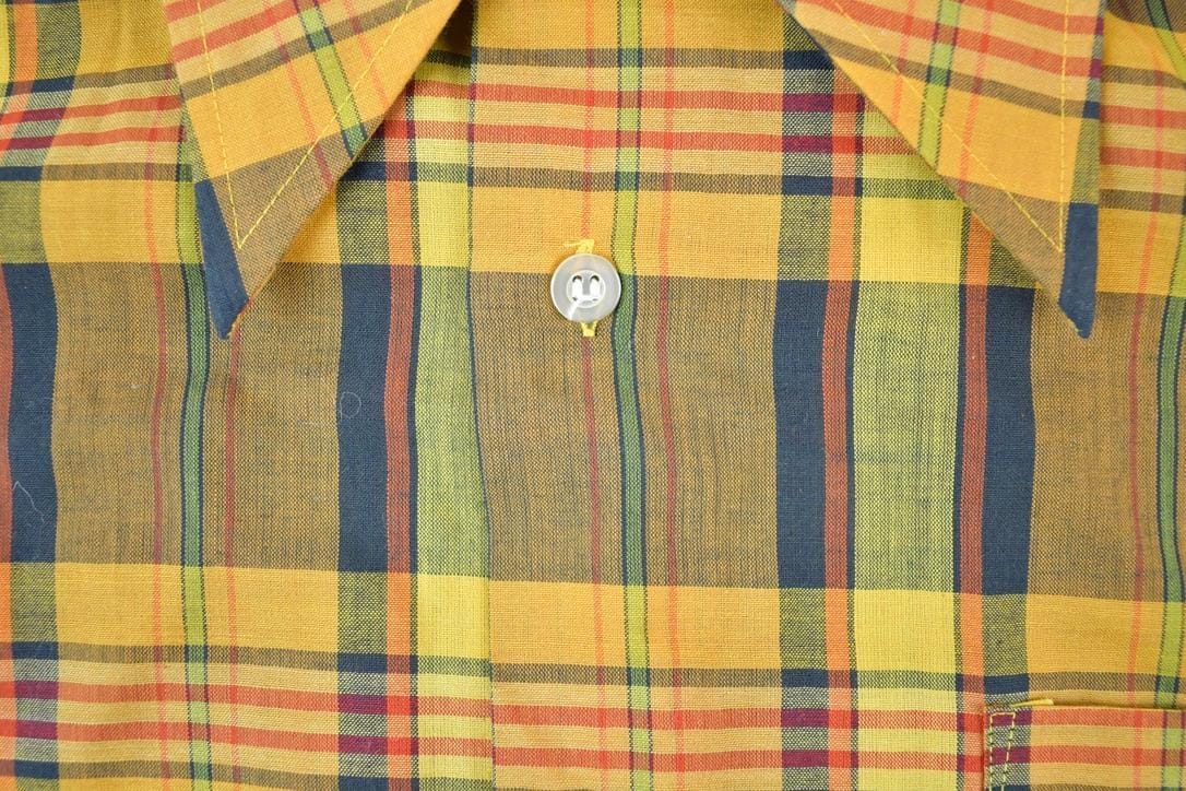 Vintage 1970s GMT Button Up Western Style Shirt Men's Large from propervintagecanada