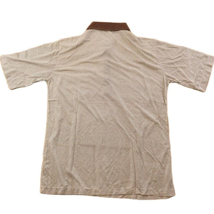 Vintage 1970s Gogan Chequred Collard Shirt / 1970s Button Up / Vintage Flannel / Basic Button Up from propervintagecanada