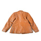 Vintage 1970s Golden Crown By Bristol Burnt Orange Leather Coat Women's S from propervintagecanada