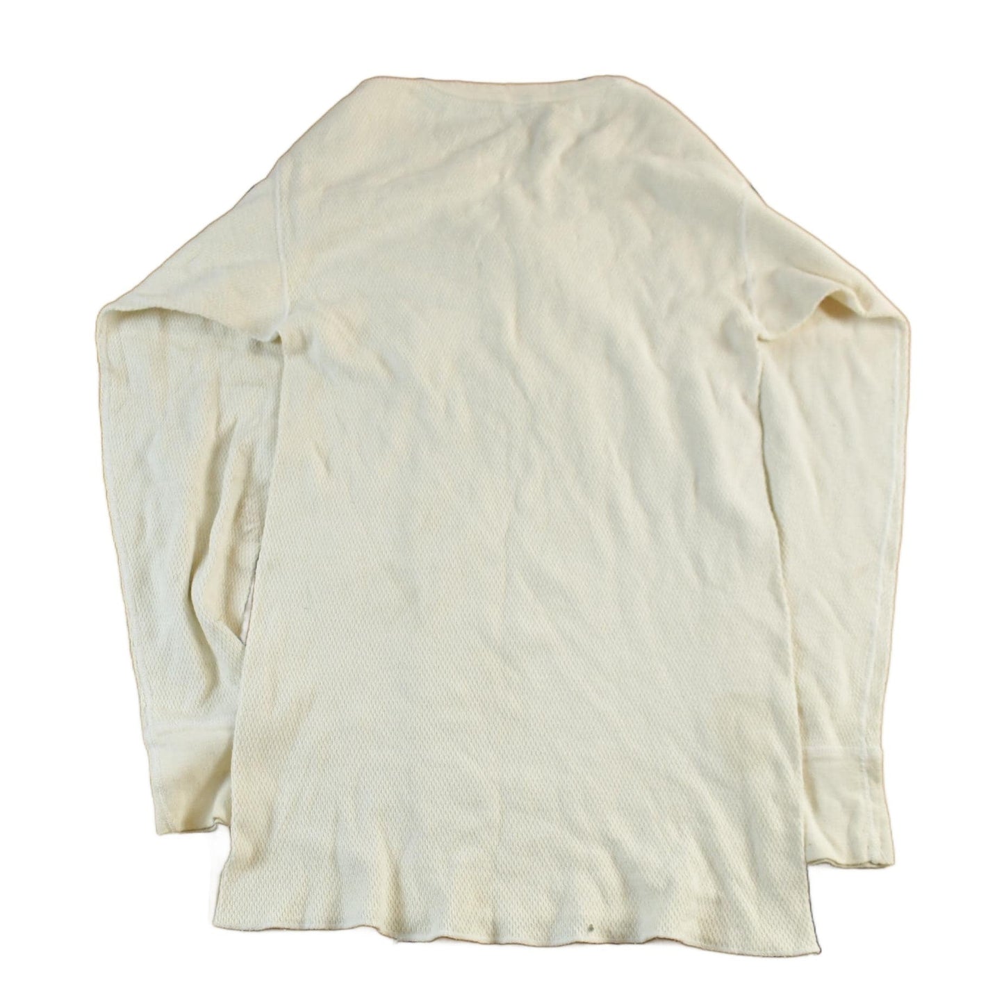 Vintage 1970s Greatland Thermal Waffle Knit Long Sleeve Men's M from propervintagecanada