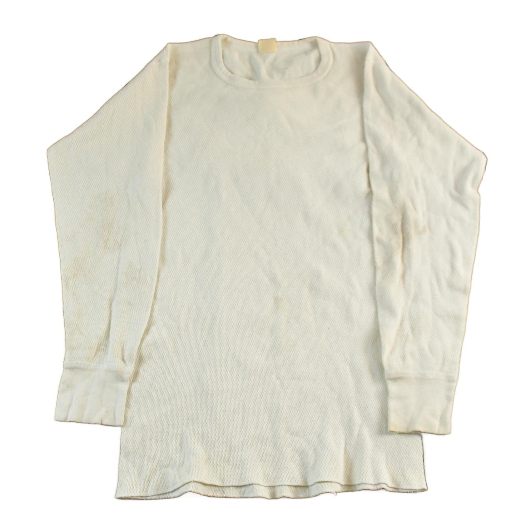 Vintage 1970s Greatland Thermal Waffle Knit Long Sleeve Men's M from propervintagecanada