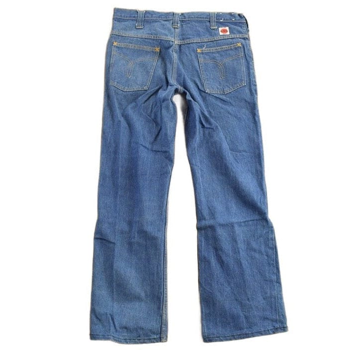 Vintage 1970s GWG Western Style Boot Jeans Men's 34 x 38.5 from propervintagecanada