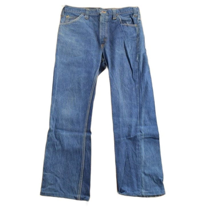 Vintage 1970s GWG Western Style Boot Jeans Men's 34 x 38.5 from propervintagecanada