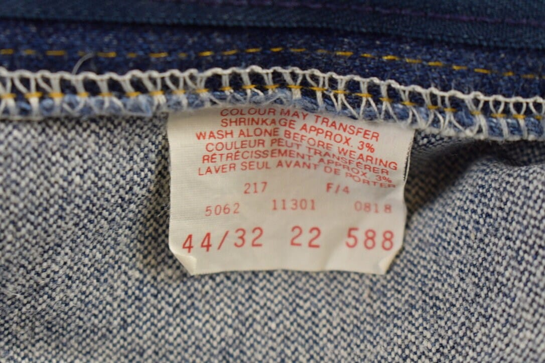 Vintage 1970s GWG Western Style Boot Jeans Men's 34 x 38.5 from propervintagecanada