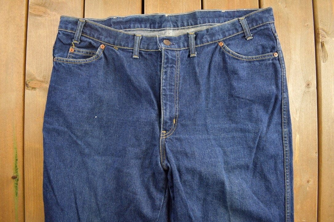 Vintage 1970s GWG Western Style Boot Jeans Men's 34 x 38.5 from propervintagecanada