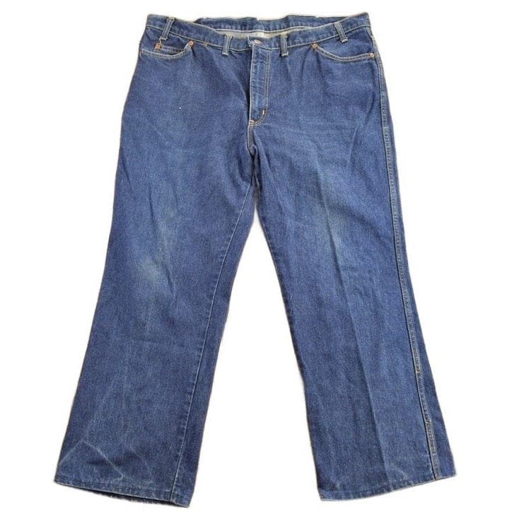 Vintage 1970s GWG Western Style Boot Jeans Men's 34 x 38.5 from propervintagecanada