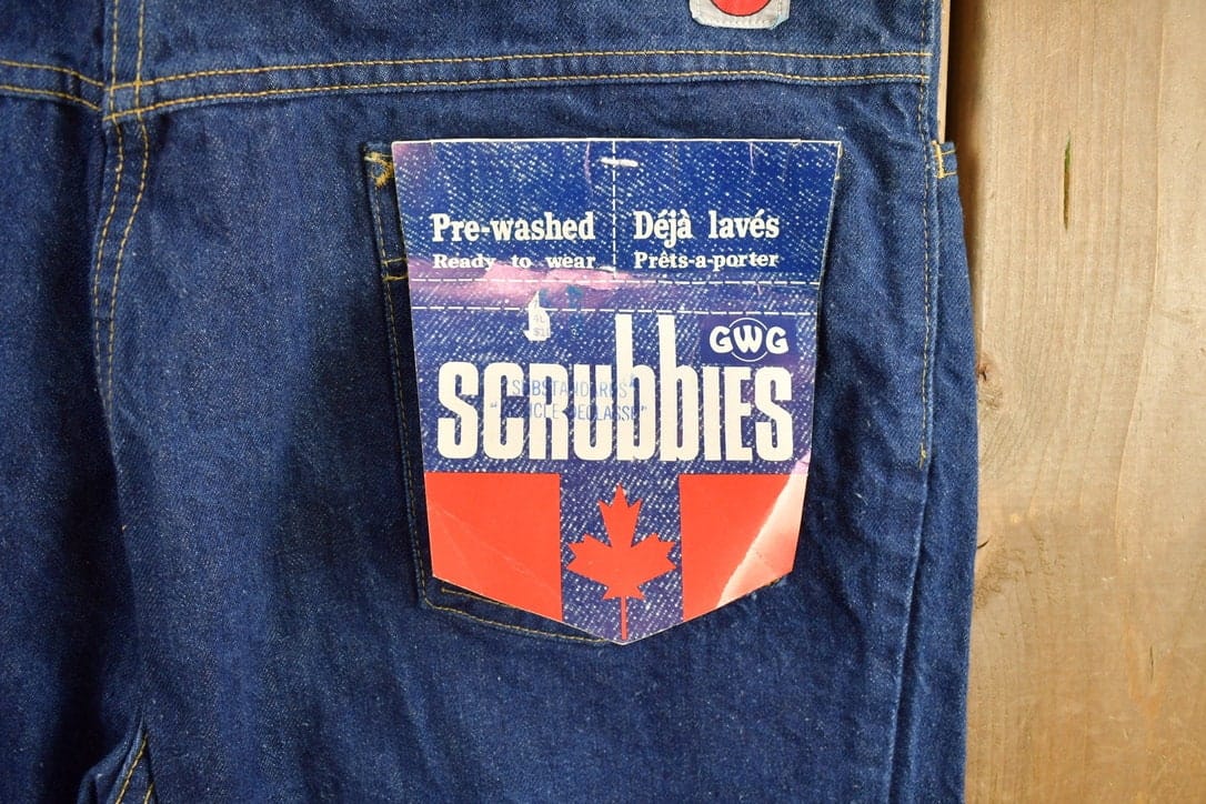 Vintage 1970s GWG Western Style Flare Denim Jeans Men's 36 x 32 from propervintagecanada