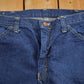 Vintage 1970s GWG Western Style Flare Denim Jeans Men's 36 x 32 from propervintagecanada