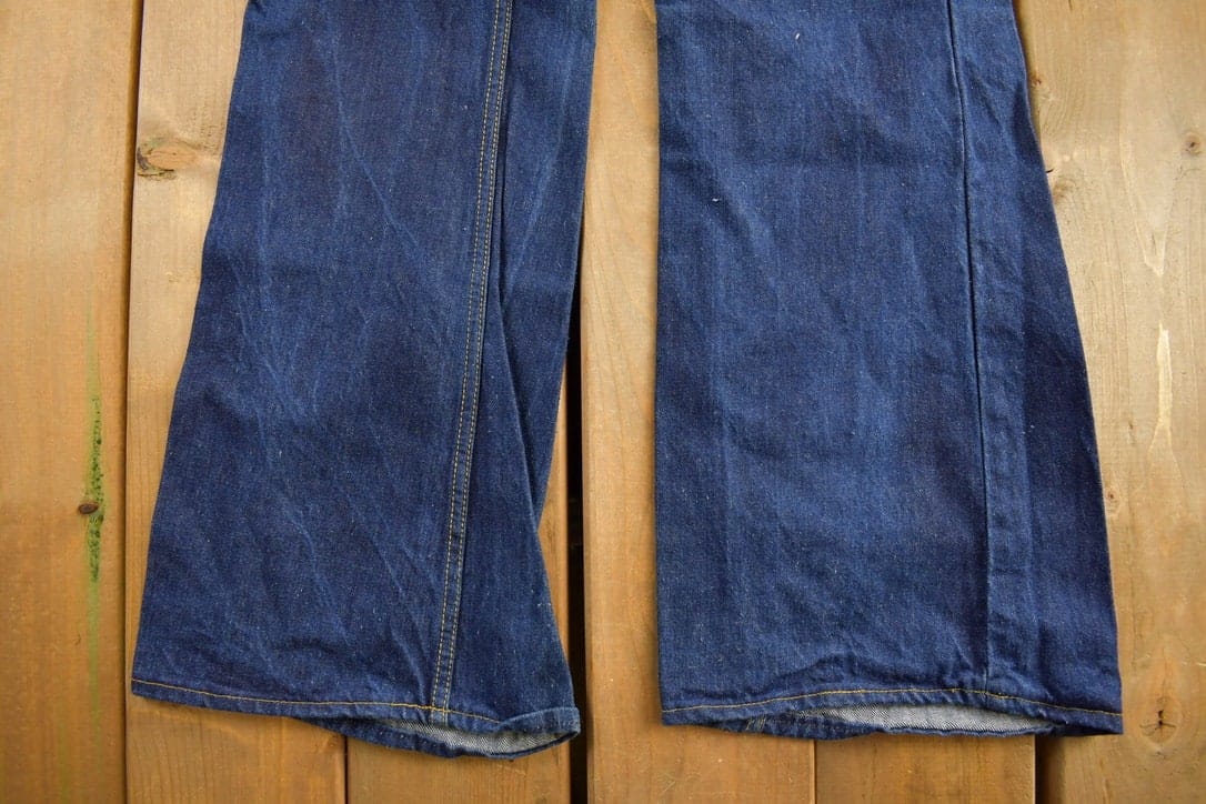 Vintage 1970s GWG Western Style Flare Denim Jeans Men's 37 x 32.5 from propervintagecanada