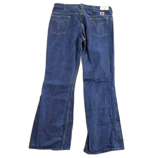 Vintage 1970s GWG Western Style Flare Denim Jeans Men's 37 x 32.5 from propervintagecanada