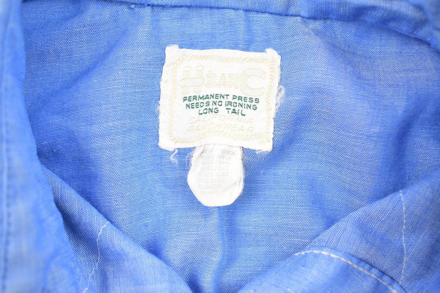 Vintage 1970s H Bar Western Pearl Snap Button Up Shirt Men's Medium from propervintagecanada