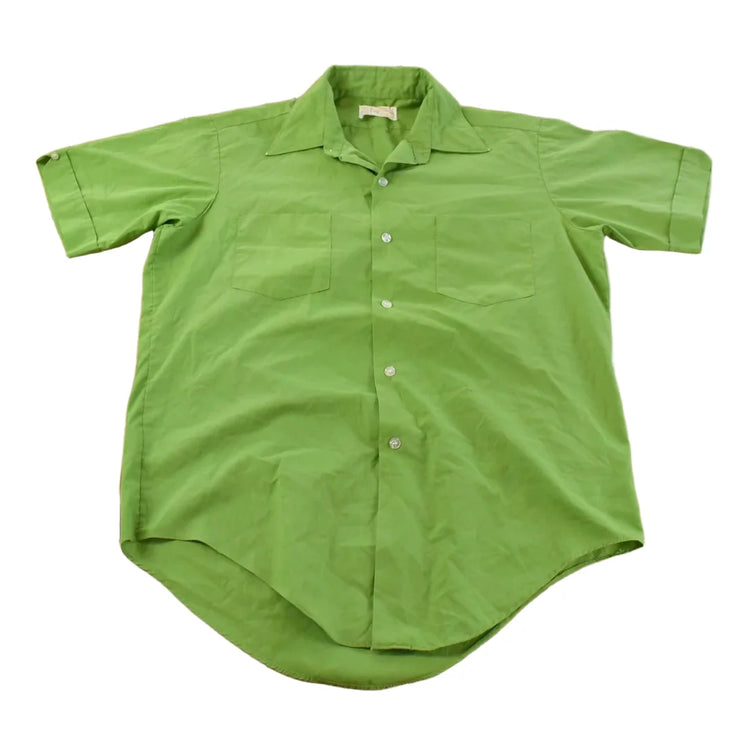 Vintage 1970s Hagens Button Up Shirt Men's M from propervintagecanada