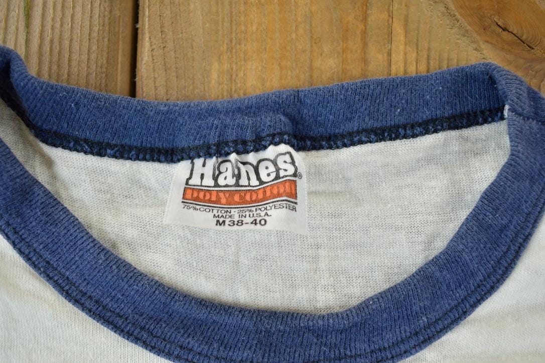 Vintage 1970s Hanes Believe In Beer Souvenir Single Stitch Graphic Print T-Shirt Men's Small from propervintagecanada