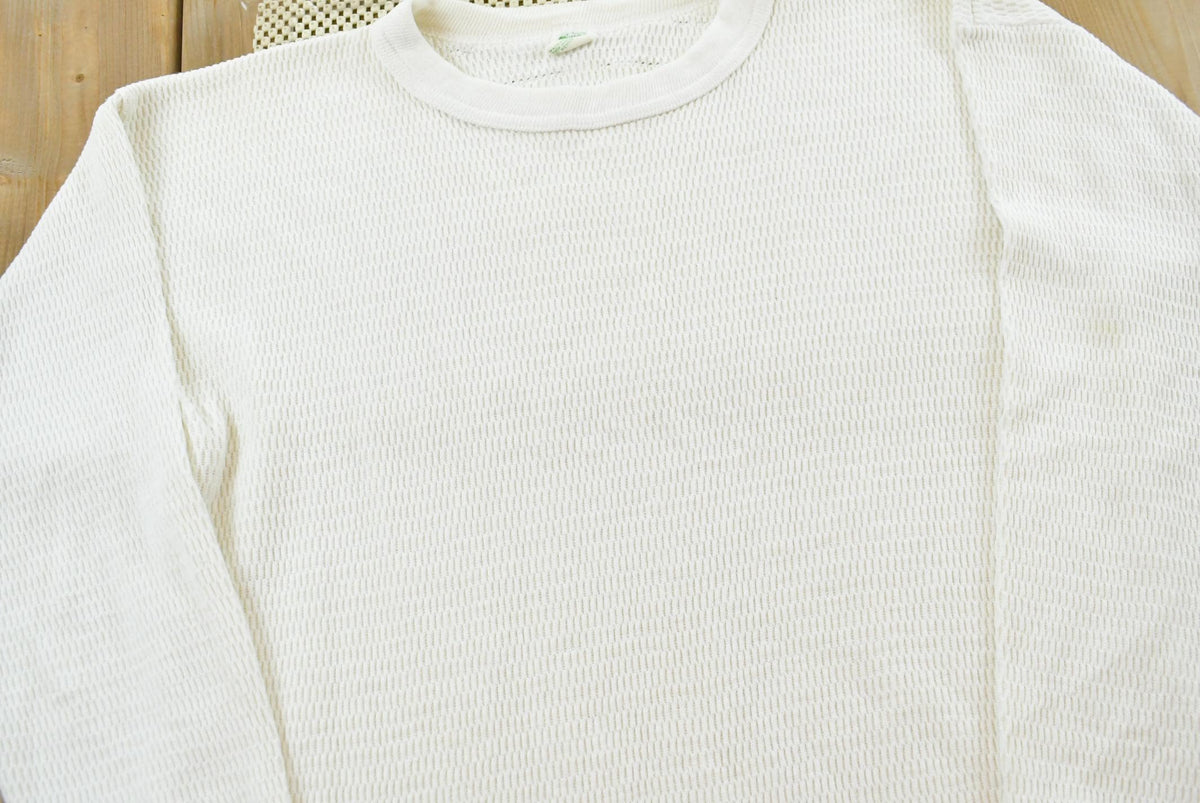 Vintage 1970s Hanes Long Sleeve Thermal Undershirt Mens M from propervintagecanada