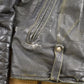Vintage 1970s Harley AMF Leather Biker Jacket Men's Large from propervintagecanada