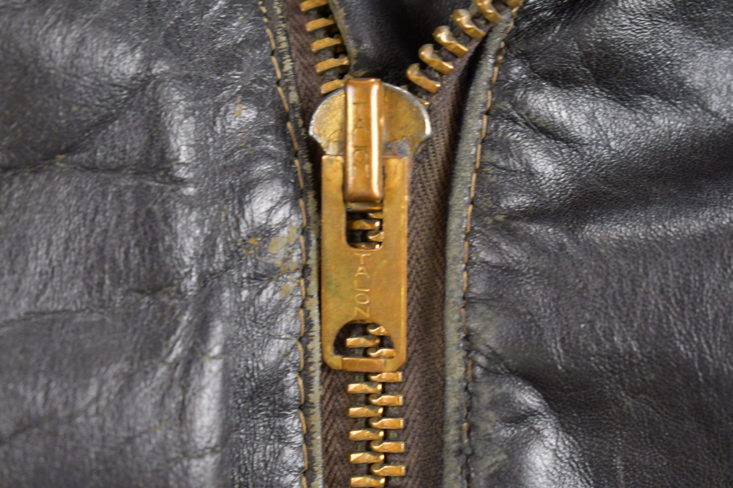 Vintage 1970s Harley AMF Leather Biker Jacket Men's Large from propervintagecanada