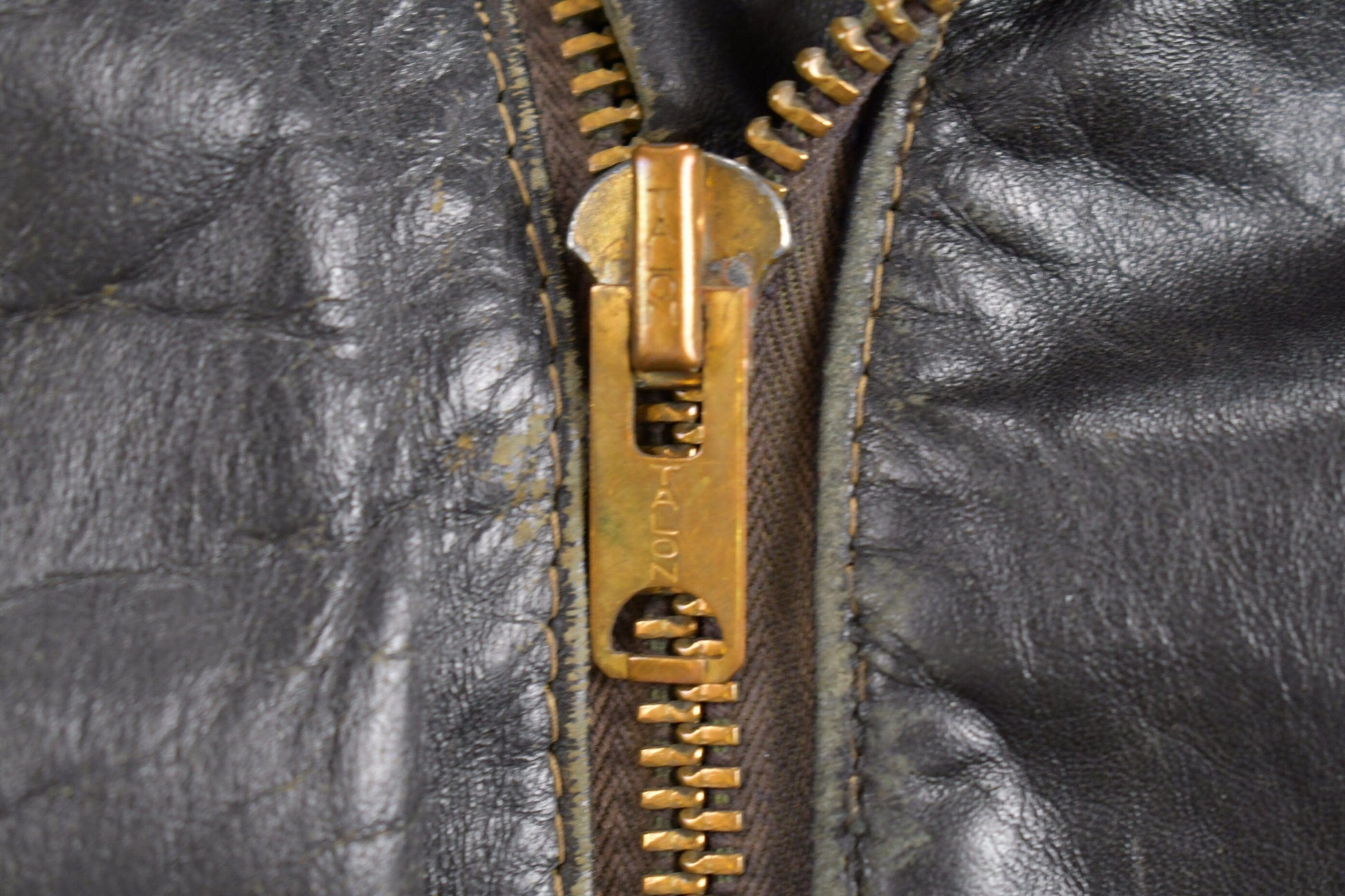 Vintage 1970s Harley AMF Leather Biker Jacket Men's Large from propervintagecanada