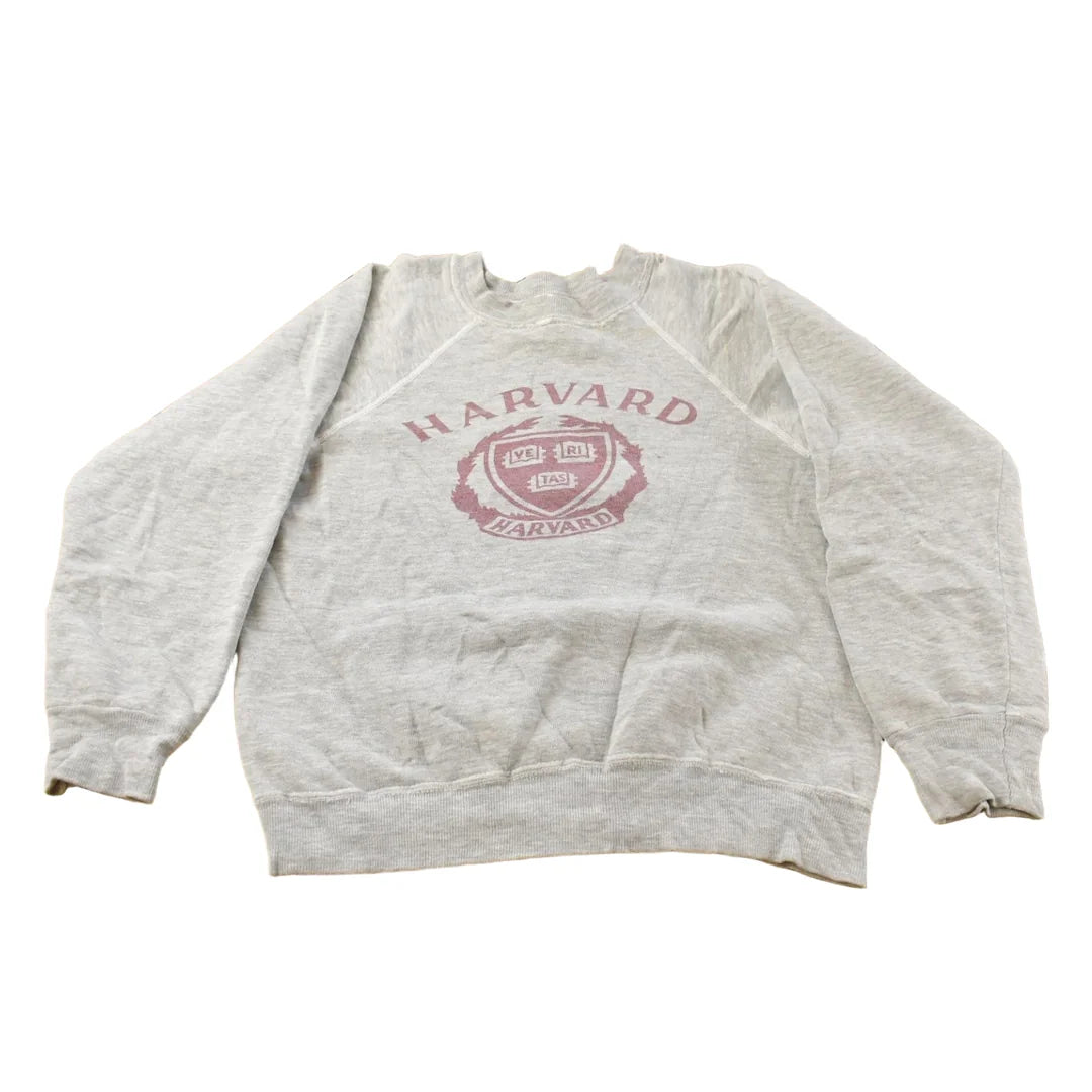 Vintage 1970s Harvard University Collegiate Champion Crewneck Men's XS from propervintagecanada
