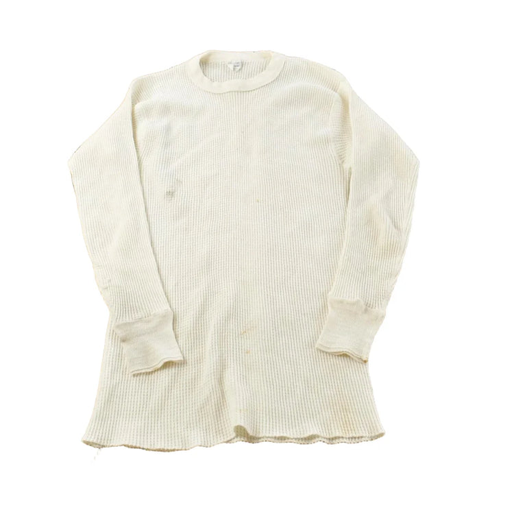 Vintage 1970s Healthknit Thermal Waffle Knit Long Sleeve Adult XL from propervintagecanada