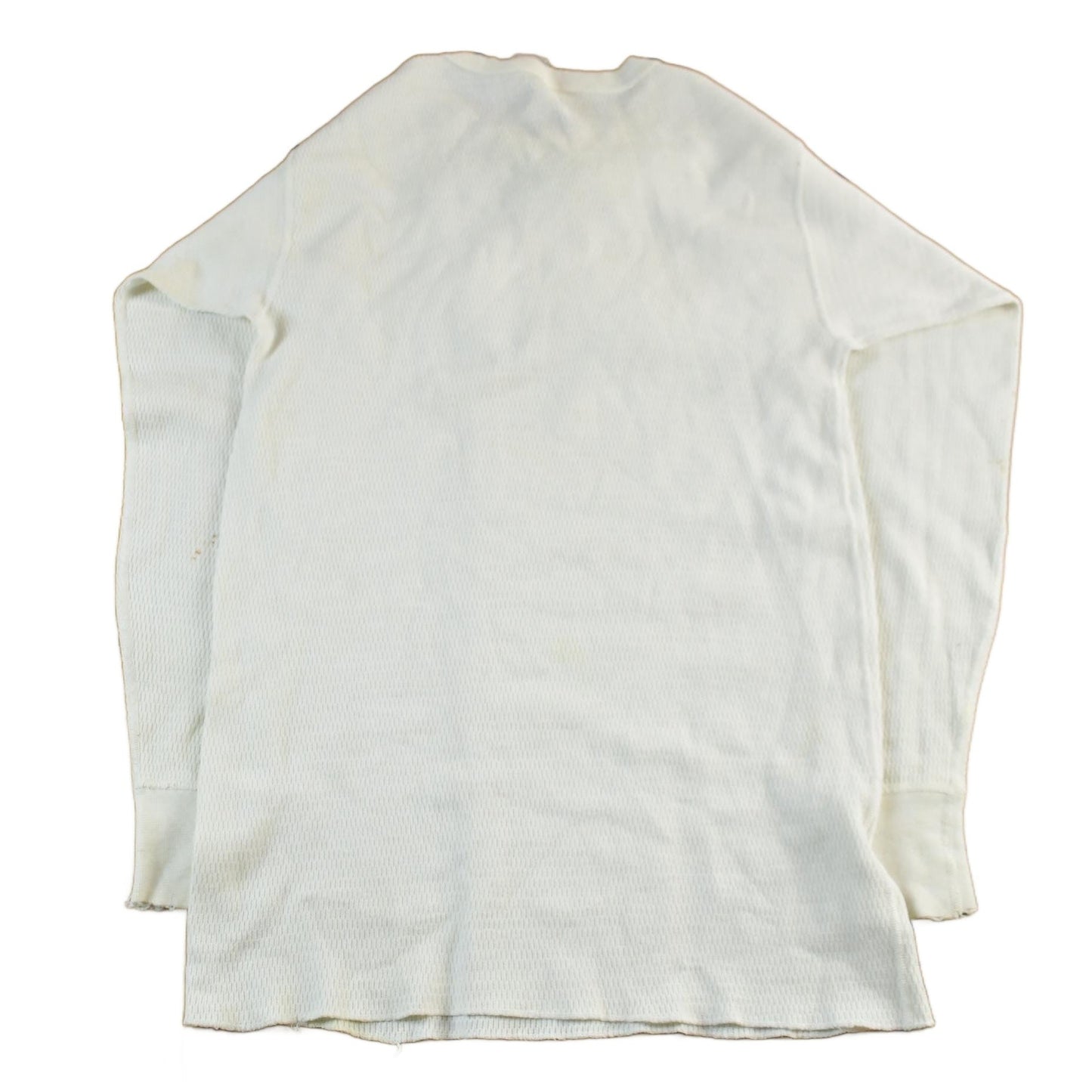 Vintage 1970s Healthknit Thermal Waffle Knit Long Sleeve Men's XL from propervintagecanada