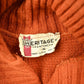 Vintage 1970s Heritage Sportswear Knitted Quarter Button Sweater Men's XL from propervintagecanada