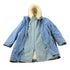 Vintage 1970s Hudson Bay Wool Embroidered Parka Jacket Shell Fur Trim Women&