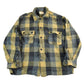 Vintage 1970s Humphrey Wool Flannel Shirt Jacket Men's Large from propervintagecanada