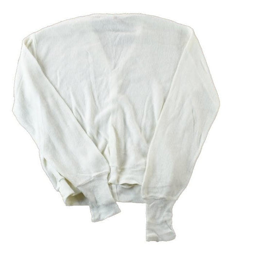 Vintage 1970s Izod Lacoste Knit Perfect Mild Distress Cardigan Sweater Made In USA from propervintagecanada