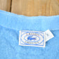 Vintage 1970s Izod Lacoste Rare Blue Croc Knit Perfect Mild Distress Cardigan Sweater Made In USA from propervintagecanada