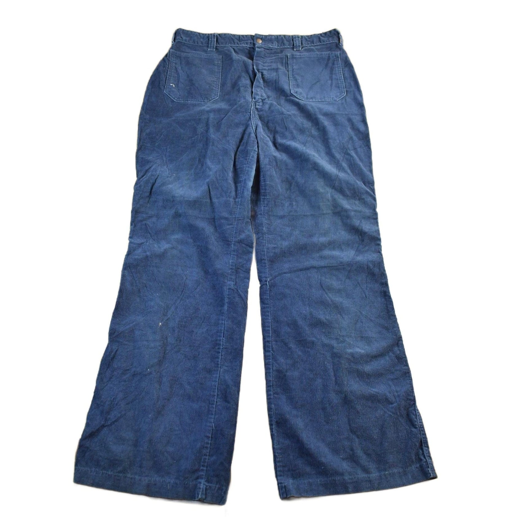 Vintage 1970s Jack Spratt Bell Bottom Corduroy Flare Pants Women's Size 34 x 31