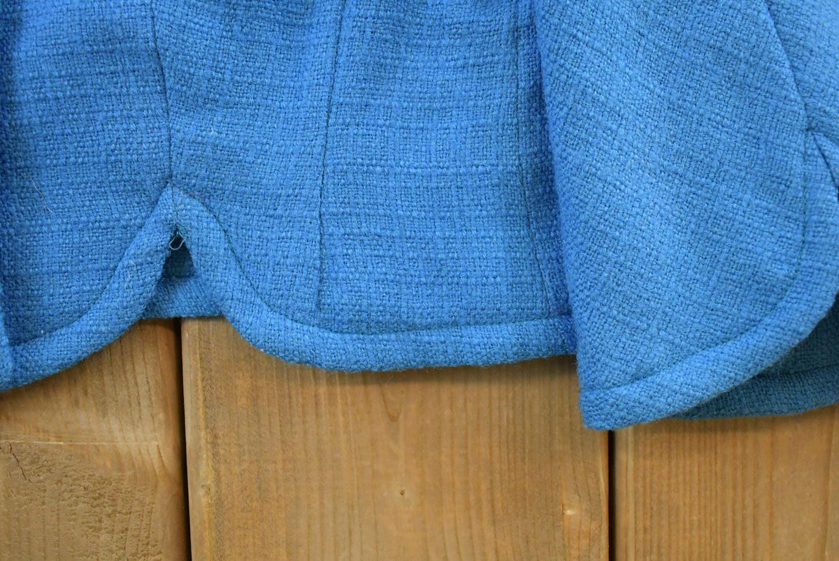 Vintage 1970s Jackie Stuart Button Up Blazer Jacket Youth M from propervintagecanada
