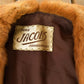 Vintage 1970s Jacobs Mink Fur Stole Cape Jacket Women's Large / Fur Pelt / True Vintage / Fur Accessory / Winterwear from propervintagecanada