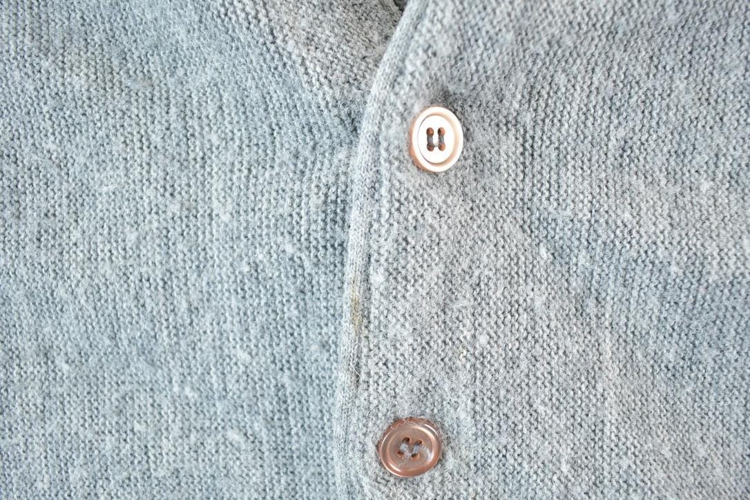 Vintage 1970s Jantzen Knit Cardigan Sweater Mens L from propervintagecanada