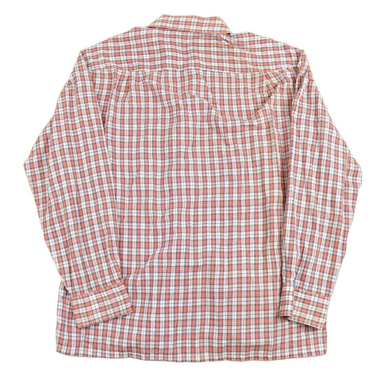 Vintage 1970s JC Penney Western Plaid Button Up Shirt Men's Large from propervintagecanada