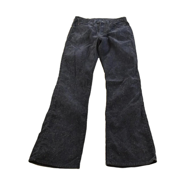 Vintage 1970s JCPenney Plain Pocket's Bell Bottom Corduroy Pants Men's 28 x 31.5 from propervintagecanada