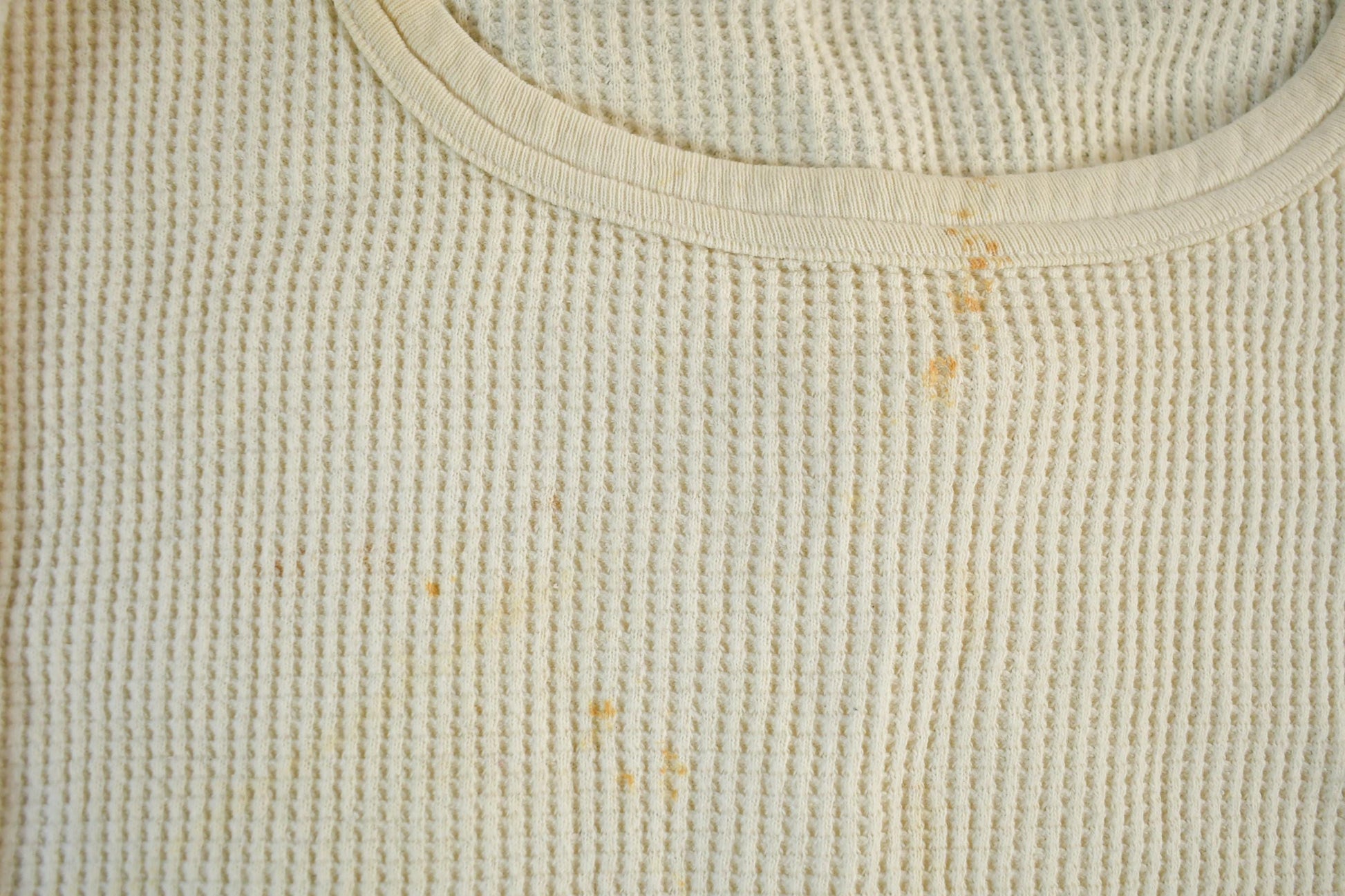 Vintage 1970s JE Morgan Waffle Thermal Long Sleeve Undershirt Men's M from propervintagecanada