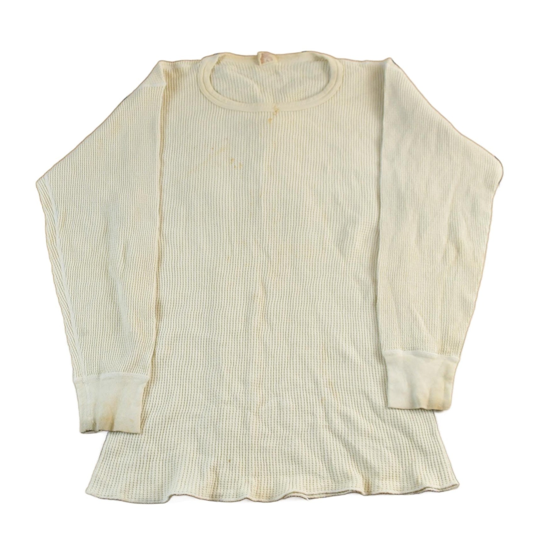 Vintage 1970s JE Morgan Waffle Thermal Long Sleeve Undershirt Men's M from propervintagecanada