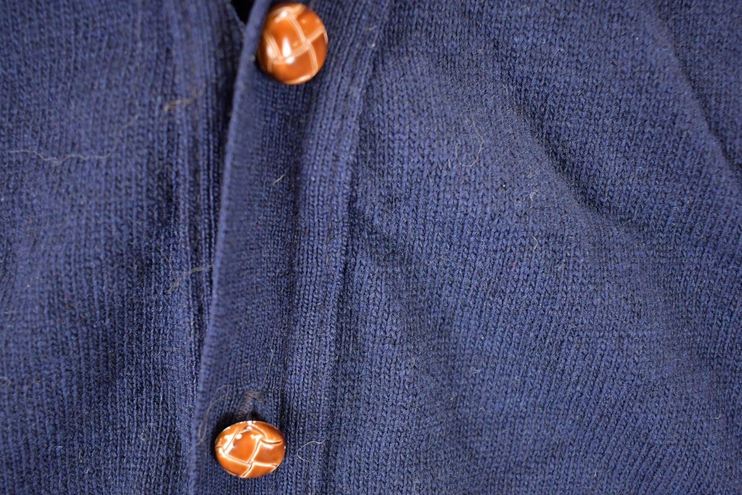 Vintage 1970s Jeff Lamb Wool Knit Cardigan Sweater Men's L from propervintagecanada