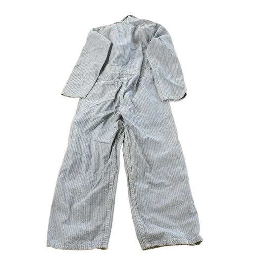 Vintage 1970s Key Imperial Denim Herringbone Mechanics Coveralls Women's 27 x 23 from propervintagecanada